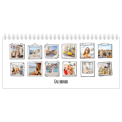 Calendarios de mesa — Momentos en retro [portada]