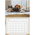 Calendario personalizado doble A4 — Classic Gold [Abril]