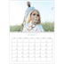 Calendario personalizado doble A4 — Motivo floral [Marzo]
