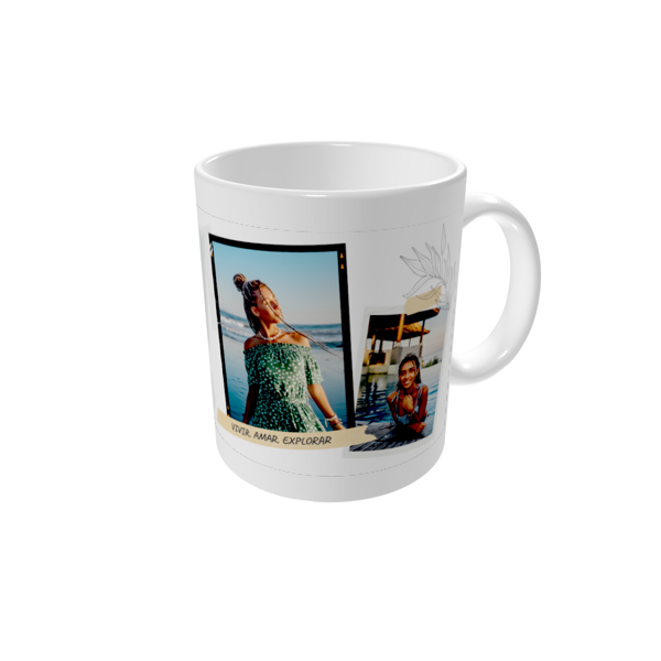 Tazas personalizadas — Scrapbook con estilo