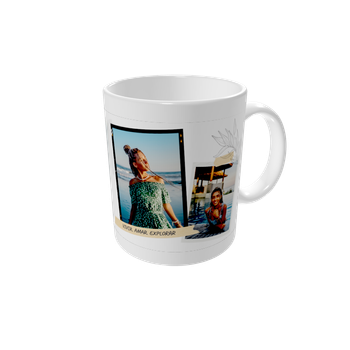 Tazas personalizadas — Scrapbook con estilo