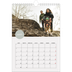 Calendario personalizado A4 — Pegatina de foto [Marzo]
