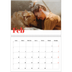 Calendario personalizado doble A4 — Un año genial [Febrero]