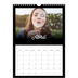 Calendario personalizado A4 — Negro minimalista [Abril]