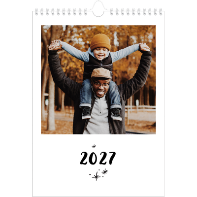Calendario personalizado A4 — Escrito a mano [portada]