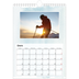 Calendario personalizado A4 — Fondos de acuarela [Enero]