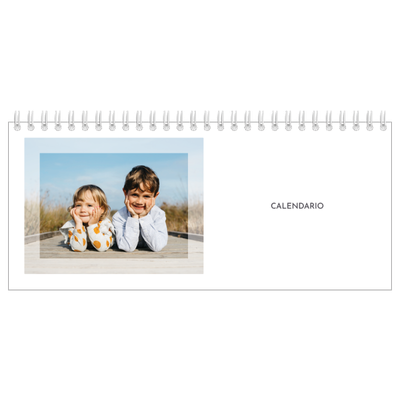 Calendarios de mesa — Marco transparente [portada]