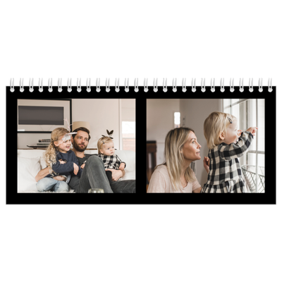 Calendarios de mesa — Margen negro [portada]