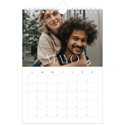 Calendario personalizado A5 — Más grandioso que la vida [portada]