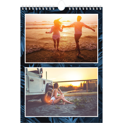 Calendario personalizado A4 — Vegetación viva [portada]