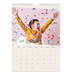 Calendario personalizado A4 — Cumpleaños icónico [Abril]