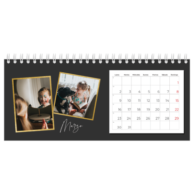 Calendarios de mesa — Tantos recuerdos [Marzo]