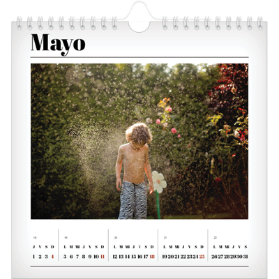 Calendarios Cuadrados — Recién salido del horno [portada]