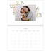 Calendario personalizado doble A4 — Boho [Enero]