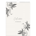 Calendario personalizado A4 — Tinta y hiedra [portada]