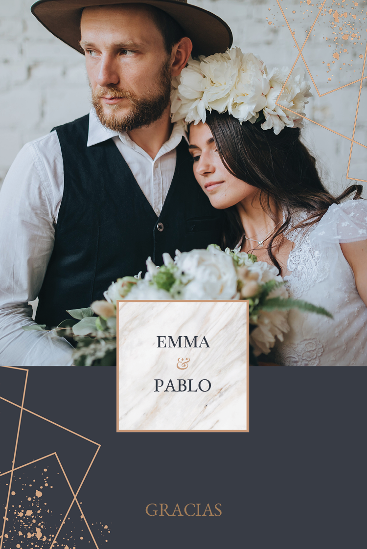 Tarjetas de agradecimiento — Toque déco