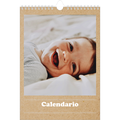 Calendario personalizado A4 — Editorial de este año [portada]