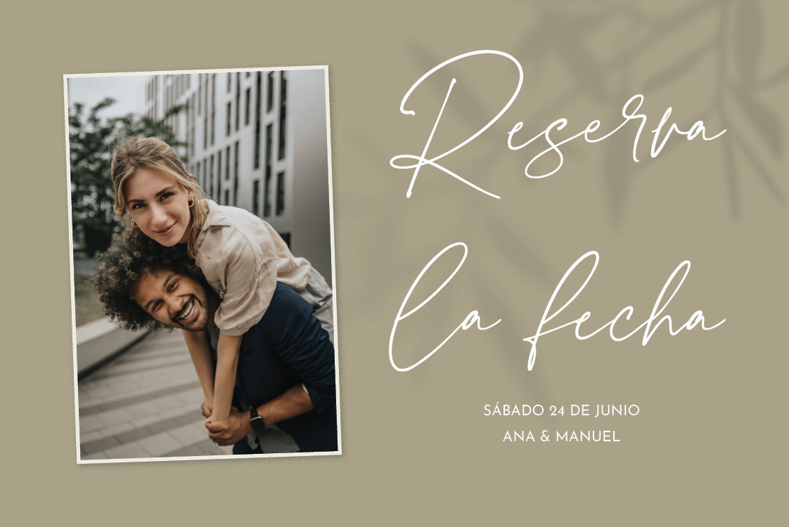 Save the date — Instantáneas