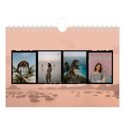 Calendario personalizado A5 — Pasión por la aventura [portada]