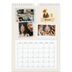 Calendario personalizado A4 — Scrapbook vintage [Marzo]