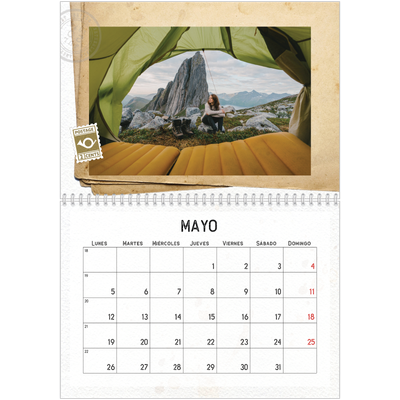 Calendario personalizado doble A4 — Parts unknown [portada]