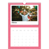 Calendario personalizado A4 — Instantáneas pop de colores [Febrero]