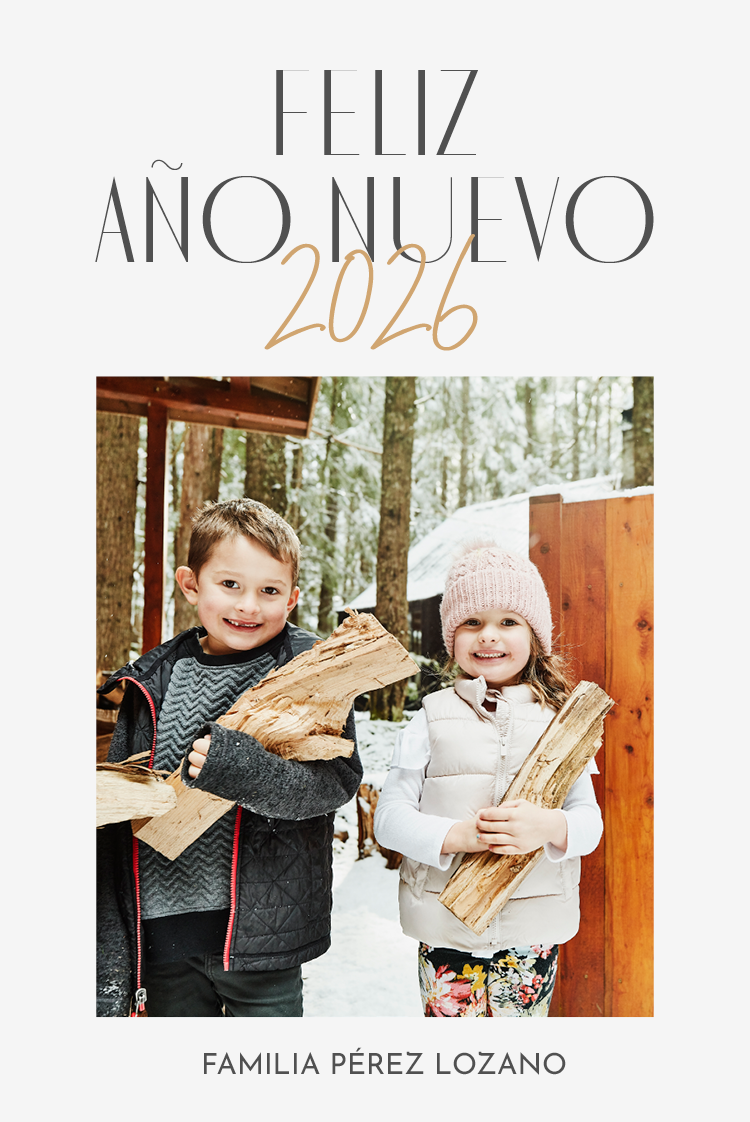 Tarjetas — Tipografía mixta