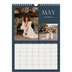 Calendario personalizado A4 — Pizarra y caligrafía [Mayo]