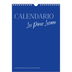 Calendario personalizado A4 — Clásico cobalto [portada]