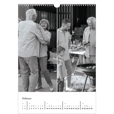 Calendarios A3 — Enfoque [Febrero]