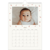 Calendario personalizado A4 — Pequeñas cerezas [Abril]