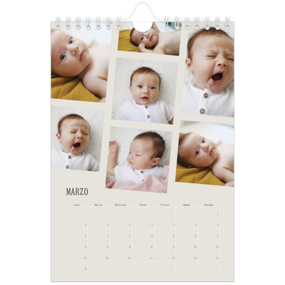 Calendario personalizado A5 — Recuerdos en movimiento [Marzo]