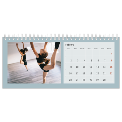 Calendarios de mesa — Neo Scandi [Febrero]