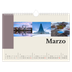 Calendario A4 horizontal — Lugares del mundo [Marzo]