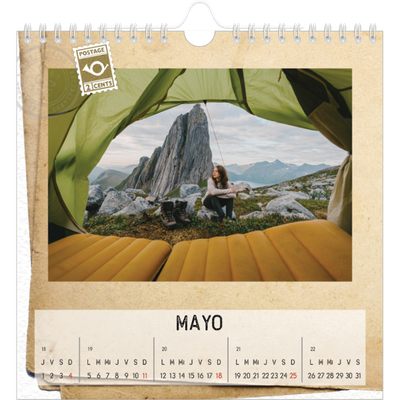 Calendarios Cuadrados — Parts unknown [portada]