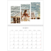 Calendario personalizado doble A4 — Fragmentos de viaje [Marzo]