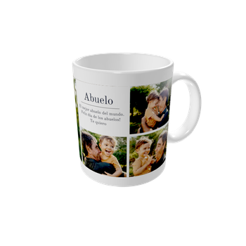 Tazas personalizadas — Mensaje para el abuelo