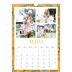 Calendario personalizado A4 — Tapiz floral [portada]