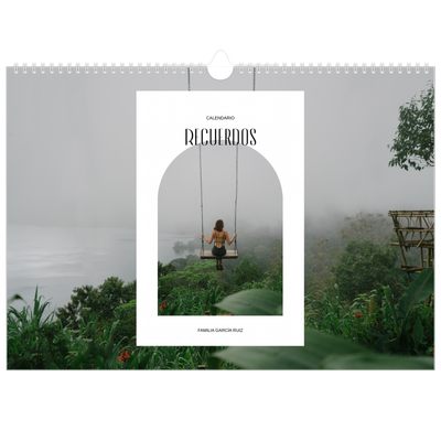 Calendario A3 horizontal — El arco abierto [portada]