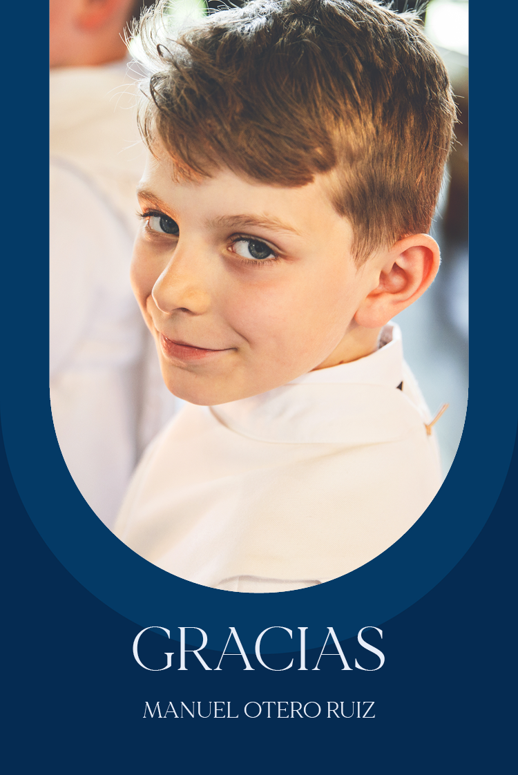 Tarjetas de agradecimiento — Libre - índigo