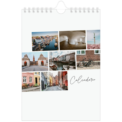 Calendario personalizado A5 — Descanso de la ciudad [portada]