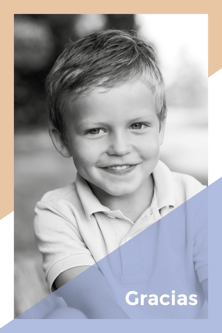 Tarjetas de agradecimiento — Filtro de color parcial