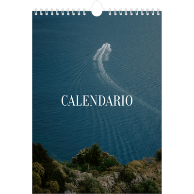 Calendario personalizado A4 — Escapada infinita [portada]