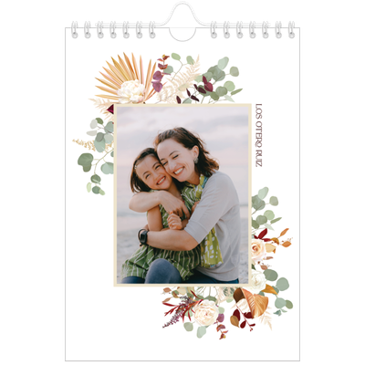Calendario personalizado A5 — Boho [portada]