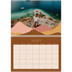 Calendario personalizado doble A4 — Montañas neutrales [portada]
