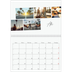 Calendario personalizado doble A4 — Descanso de la ciudad [Abril]