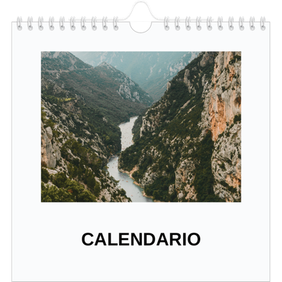Calendarios Cuadrados — Foto simple [portada]