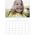 Calendario personalizado doble A4 — Motivo floral [Febrero]