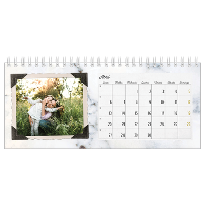 Calendarios de mesa — Colección de fotos [Abril]