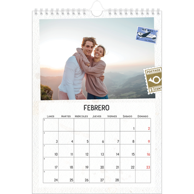Calendario personalizado A4 — Parts unknown [Febrero]